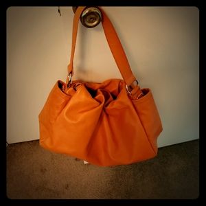 Doncaster Made In Italy Women's Orange LargePurse
